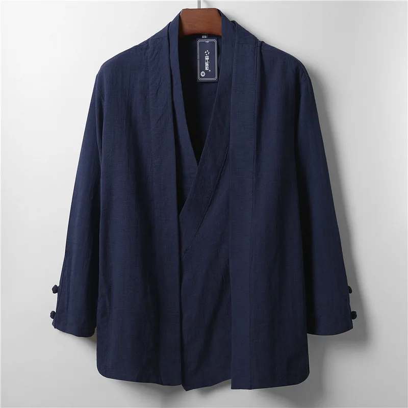 Yourqipao Chinese Men Linen Hanfu Cardigan Tops Zea Tea Kung Fu Shirts Japanese Kimono Jackets Coats Robe Fashion Clothing
Yourqipao Chinese Men Linen Hanfu Cardigan Tops Zea Tea Kung Fu Shirts Japanese Kimono Jackets Coats Robe Fashion Clothing