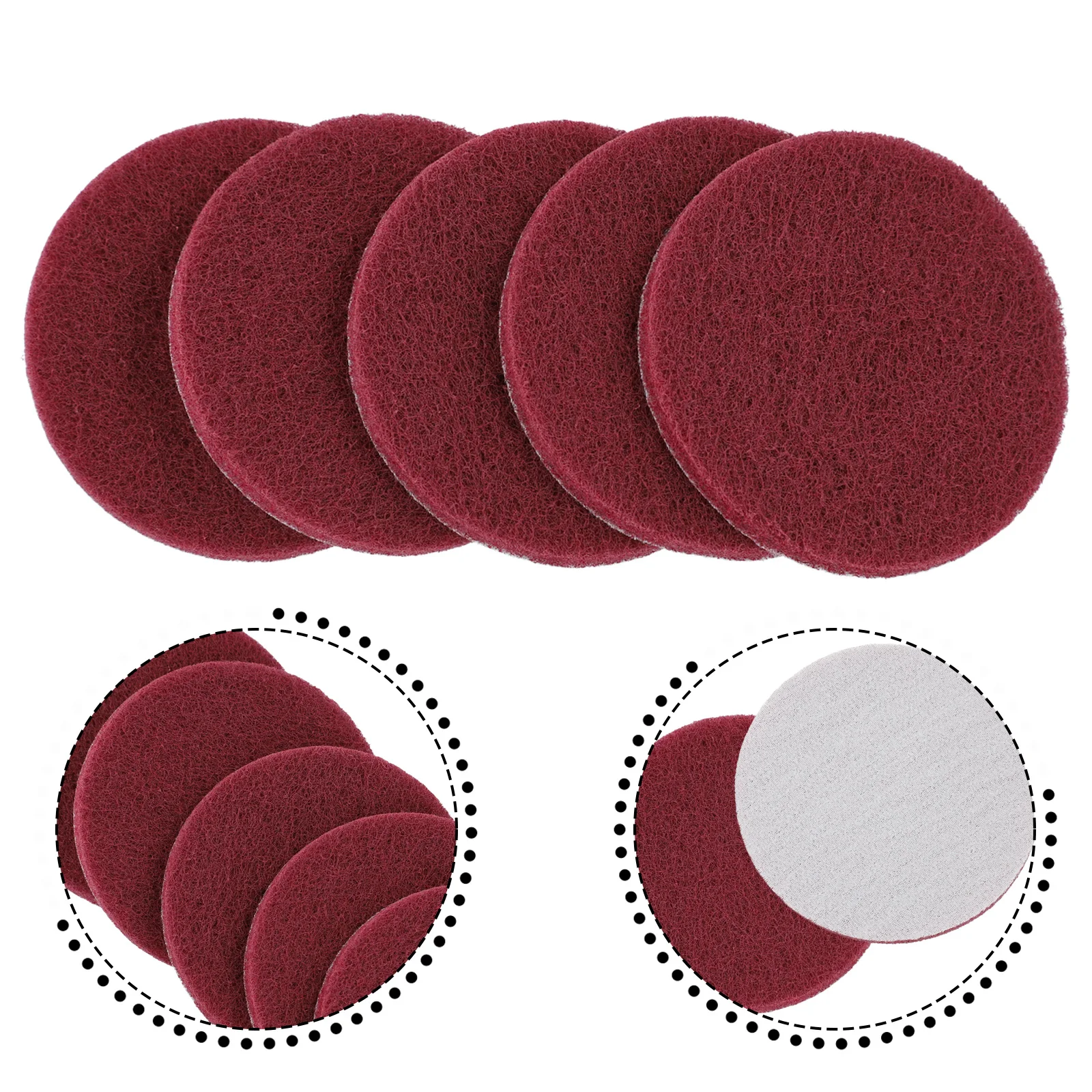 "Versatile Industrial Scouring Pads Pack of 5 Nylon Polishing Pads for Cleaning Showers Bathtubs Sinks and More"
"Versatile Industrial Scouring Pads Pack of 5 Nylon Polishing Pads for Cleaning Showers Bathtubs Sinks and More"