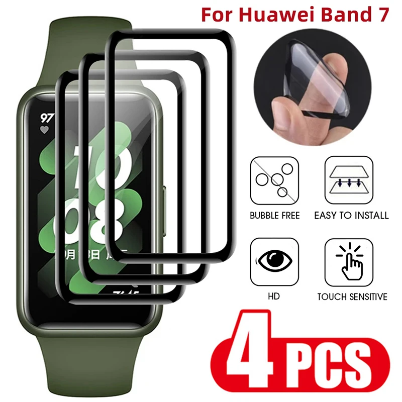 3D Soft Protective Film Cover Full Curved Scratch-resistant For Huawei Band 7 Screen Protector Band7 Smartwatch Accessories
3D Soft Protective Film Cover Full Curved Scratch-resistant For Huawei Band 7 Screen Protector Band7 Smartwatch Accessories