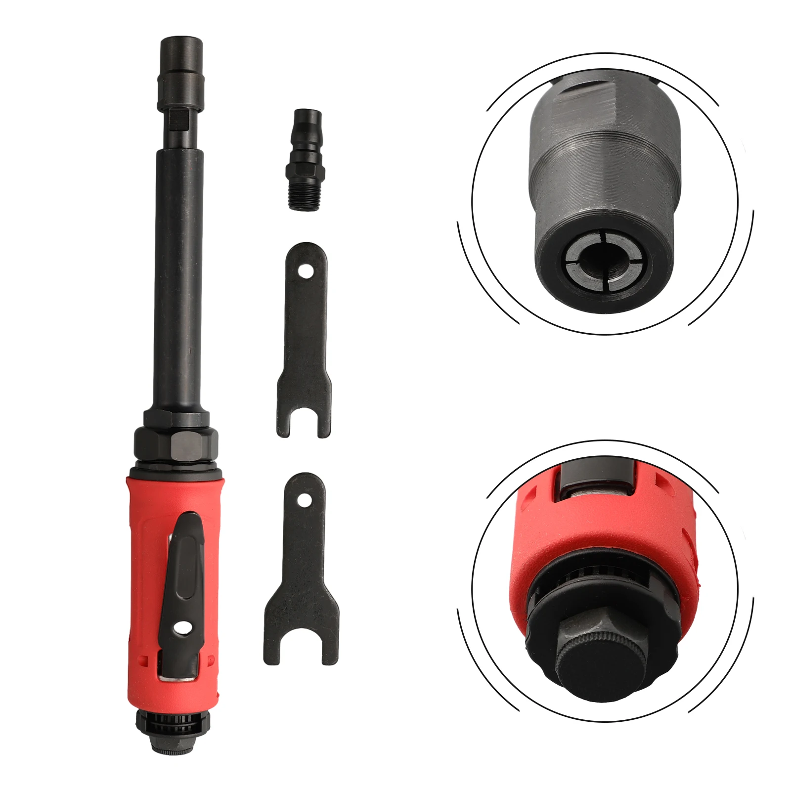 22000RPM Extended Pneumatic Die Grinder Straight Grinding Mill Engraving Tool Air Carving Machine 1/4" For Smoothing Edge
22000RPM Extended Pneumatic Die Grinder Straight Grinding Mill Engraving Tool Air Carving Machine 1/4" For Smoothing Edge