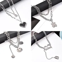 Men's and Women's Geometric Pendants Necklace Hip Hop Style Long Chain Punk Jewelry Party Accessories
Men's and Women's Geometric Pendants Necklace Hip Hop Style Long Chain Punk Jewelry Party Accessories