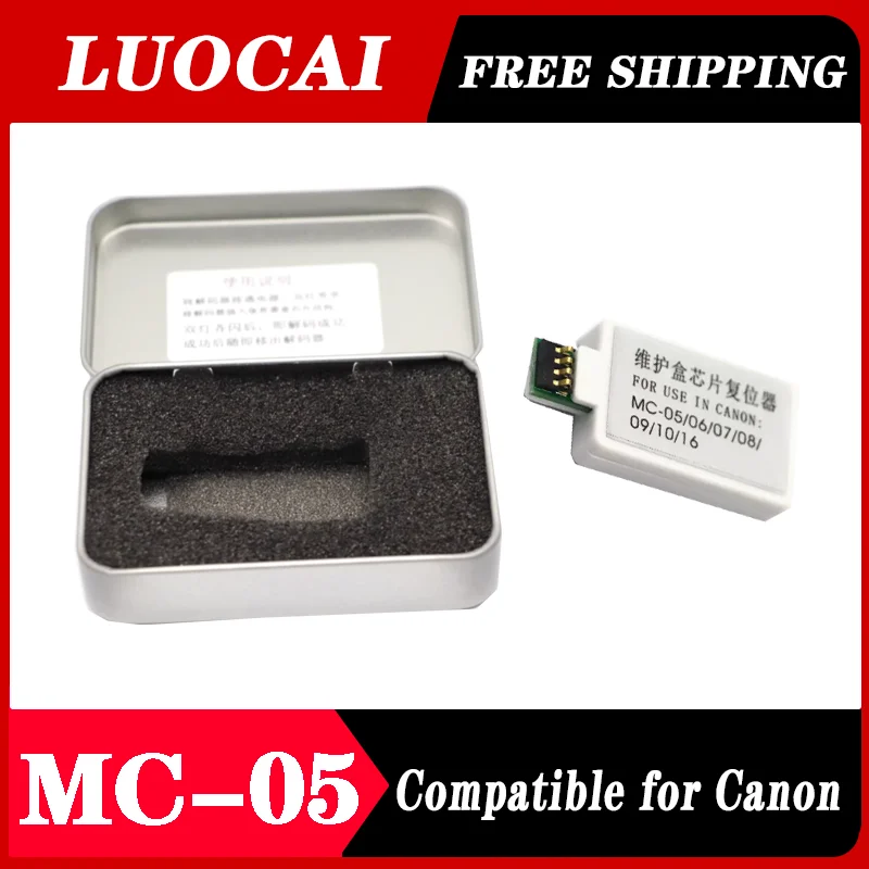 

MC-05 MC06 MC07 MC08 MC09 MC10 Maintenance of ink cartridge chip decoder For Canon iPF510 605 671 750 Printer