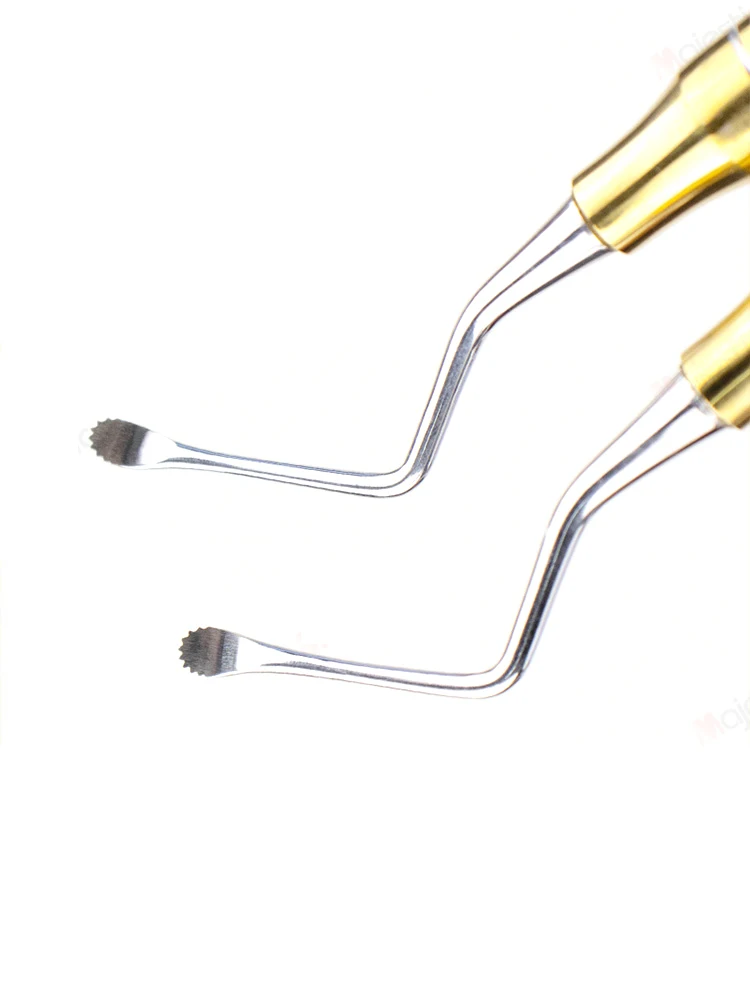 Dental scraper with double-ended picking spoon for implant scraping and extraction
Dental scraper with double-ended picking spoon for implant scraping and extraction
