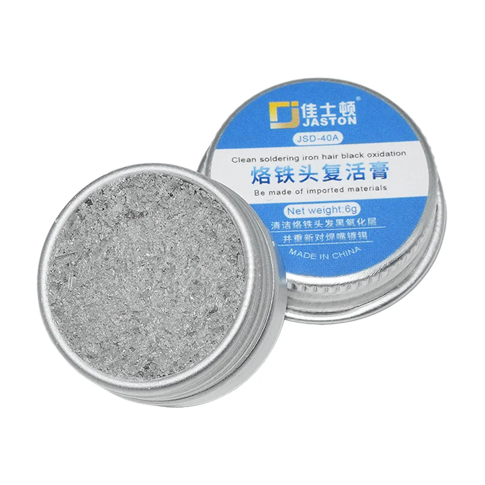 Soldering Tip Cleaner Repair Soldering Paste for Soldering Equipment Accessories Iron Head Maintenance Cleaning Solder Iron Tips
Soldering Tip Cleaner Repair Soldering Paste for Soldering Equipment Accessories Iron Head Maintenance Cleaning Solder Iron Tips