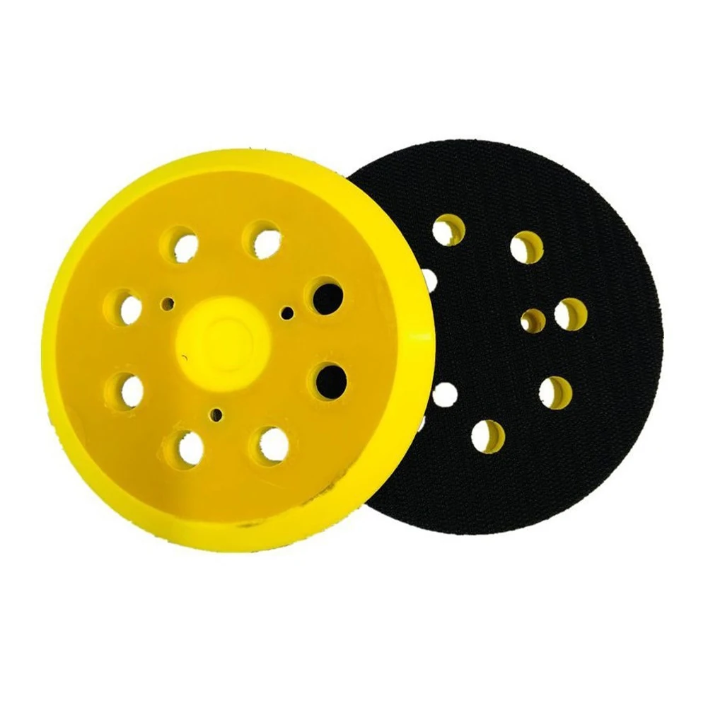 High Quality Rubber Backing Pad Sanding Yellow And Black 8 Holes 3 Nails Fits Power Sander For Electric Grinder
High Quality Rubber Backing Pad Sanding Yellow And Black 8 Holes 3 Nails Fits Power Sander For Electric Grinder