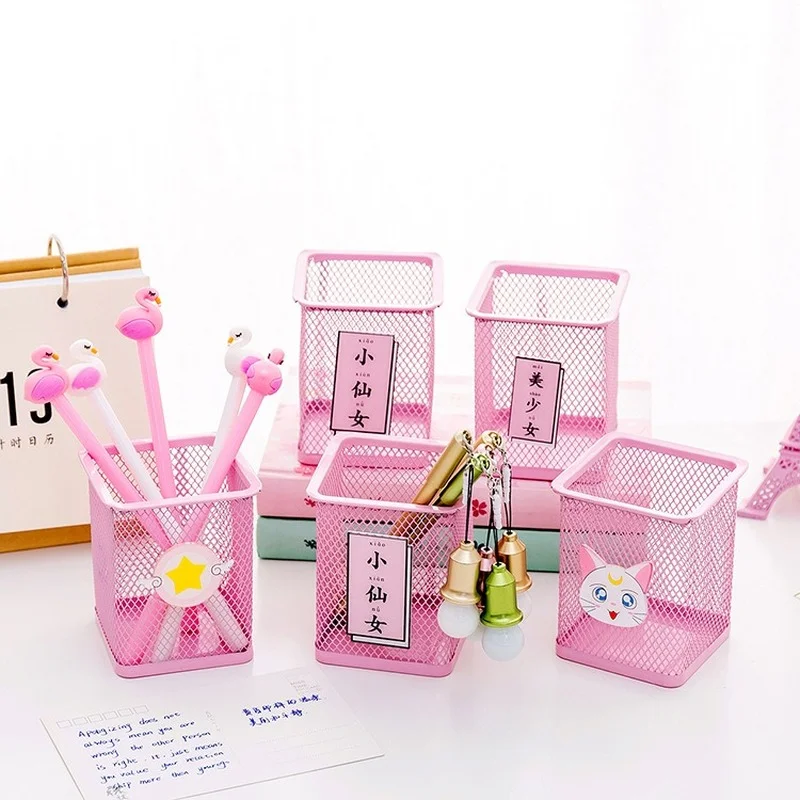 Pen Holder Office Desk Metal Mesh Pen Stand Pencil Stationery Organizer Stand Storage Pencil Cup Desk Supplies Pencil Holder
Pen Holder Office Desk Metal Mesh Pen Stand Pencil Stationery Organizer Stand Storage Pencil Cup Desk Supplies Pencil Holder