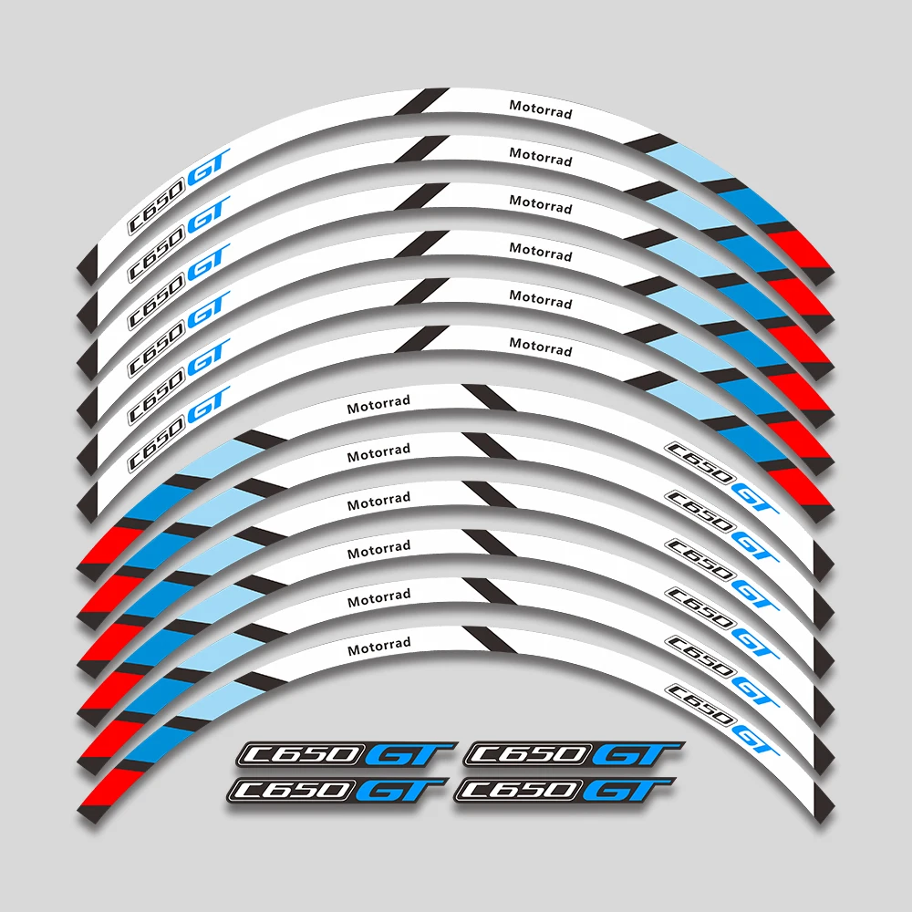 Motorcycle Accessories Wheel Hub Stickers Rim Reflective Stripe Decorative Decals Tape Set For BMW C650GT C 650GT 650 c650 gt
Motorcycle Accessories Wheel Hub Stickers Rim Reflective Stripe Decorative Decals Tape Set For BMW C650GT C 650GT 650 c650 gt