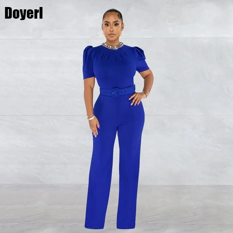 Ladies Elegant Casual Solid Color Jumpsuit Summer Office Lady Work One Piece Long Pants Jumpsuits Tall Party Overalls for Women
Ladies Elegant Casual Solid Color Jumpsuit Summer Office Lady Work One Piece Long Pants Jumpsuits Tall Party Overalls for Women