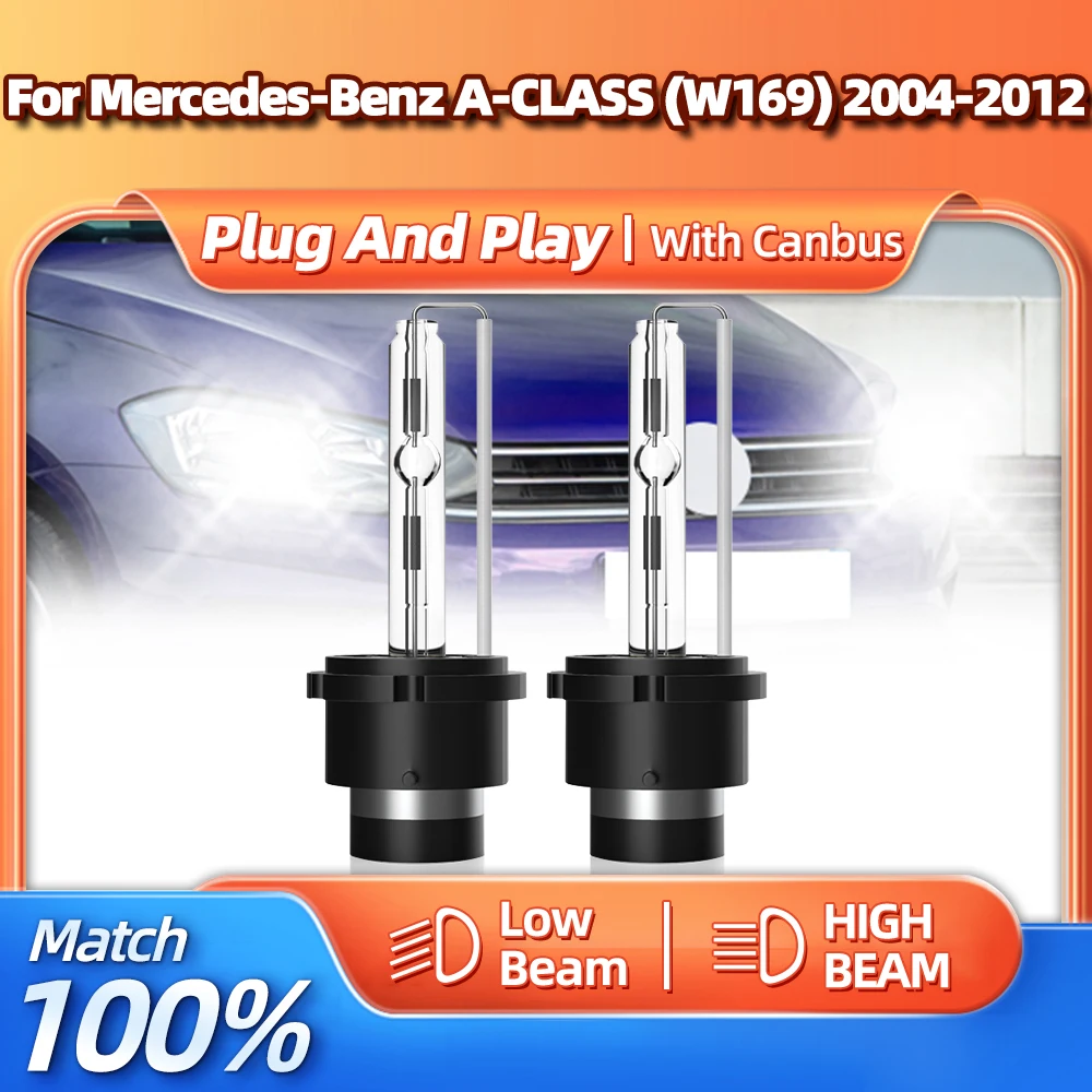 HID Xenon Headlight Bulb 12V 35W D2S Xenon Light 6000K Auto Lamp For Mercedes-Benz A-CLASS (W169) 2004-2008 2009 2010 2011 2012
HID Xenon Headlight Bulb 12V 35W D2S Xenon Light 6000K Auto Lamp For Mercedes-Benz A-CLASS (W169) 2004-2008 2009 2010 2011 2012