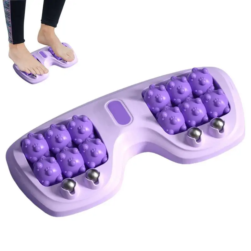 

Foot Massager For Plantar Rolling Massage Reflexology Massagers For Relaxation Plantar Reflexology Tools With 12 Rollers Shiatsu