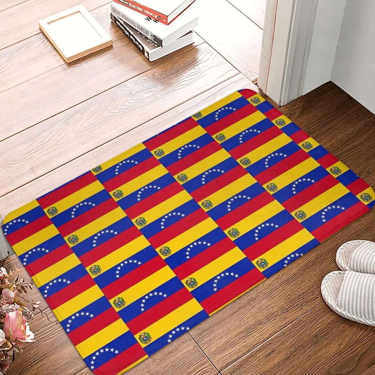 Venezuela Flag Doormat Rug Carpet Mat Footpad Polyester Anti-slip Durable Front Room Corridor Kitchen Bedroom Balcony Toilet
Venezuela Flag Doormat Rug Carpet Mat Footpad Polyester Anti-slip Durable Front Room Corridor Kitchen Bedroom Balcony Toilet