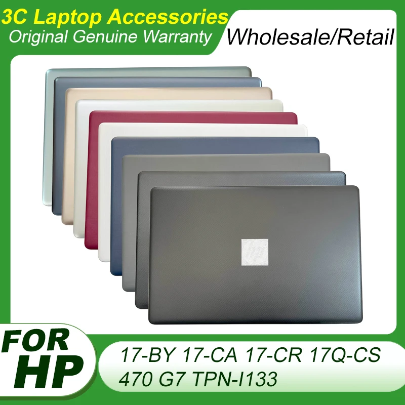 

New Laptop Case For HP Pavilion 17-BY 17-CA 17-CR 17Q-CS 470 G7 TPN-I133 LCD Back Cover Rear Lid Top Housing Replacement