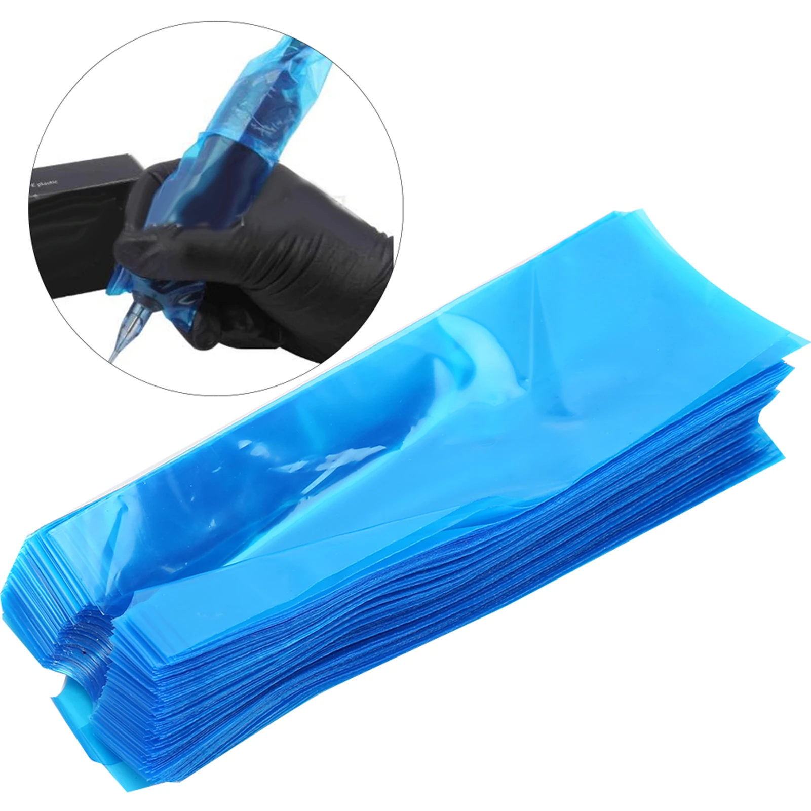 200pcs Disposable Cartridge Tattoo Machine Covers Plastic Tattoo Pen Protective Sleeve Bag Tattoo Accessories
200pcs Disposable Cartridge Tattoo Machine Covers Plastic Tattoo Pen Protective Sleeve Bag Tattoo Accessories