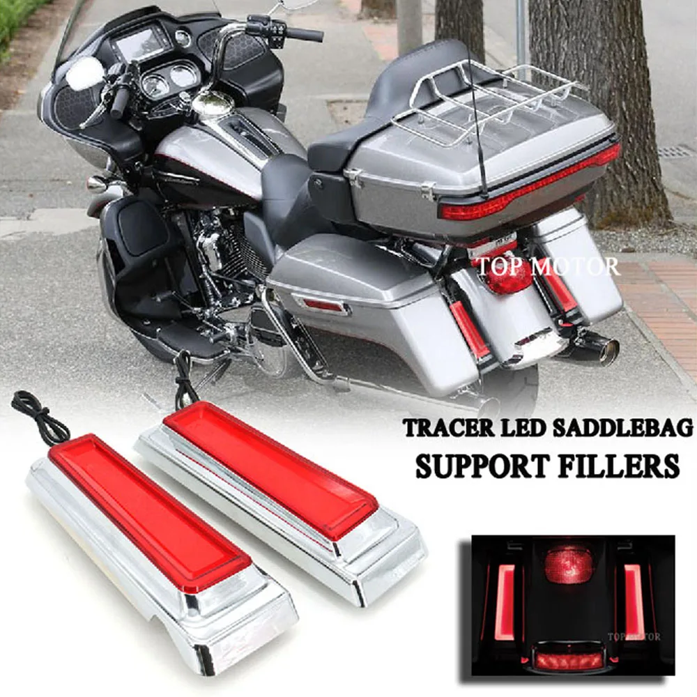 Running Light Rear Saddlebag Tracer LED Inserts Light Turn Signal For Electra Glide Ultra Limited Road Glide Limited CVO FLTRU
Running Light Rear Saddlebag Tracer LED Inserts Light Turn Signal For Electra Glide Ultra Limited Road Glide Limited CVO FLTRU