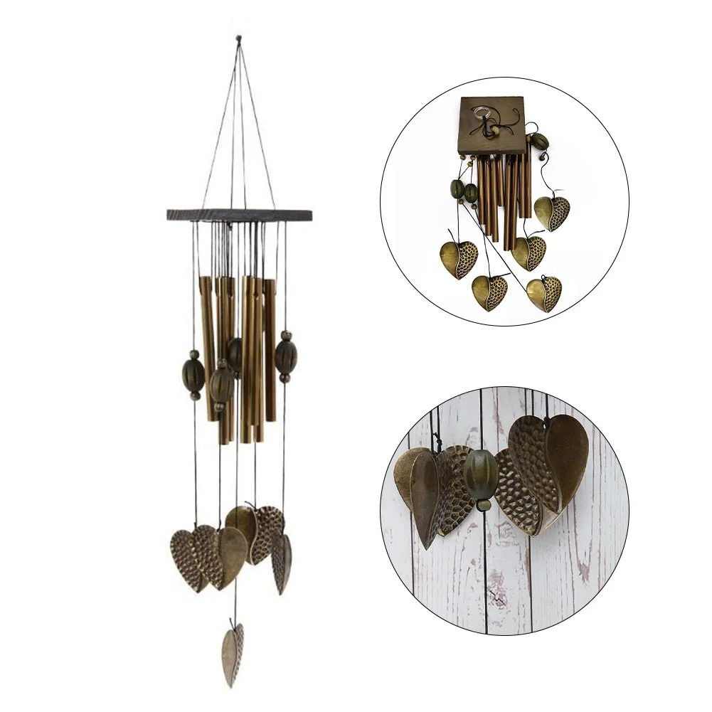 Bronze Wind Chimes Musical Windchime Pendant Metal Pipe Wind Chimes Bells Decoration For Home Garden Patio Decor
Bronze Wind Chimes Musical Windchime Pendant Metal Pipe Wind Chimes Bells Decoration For Home Garden Patio Decor