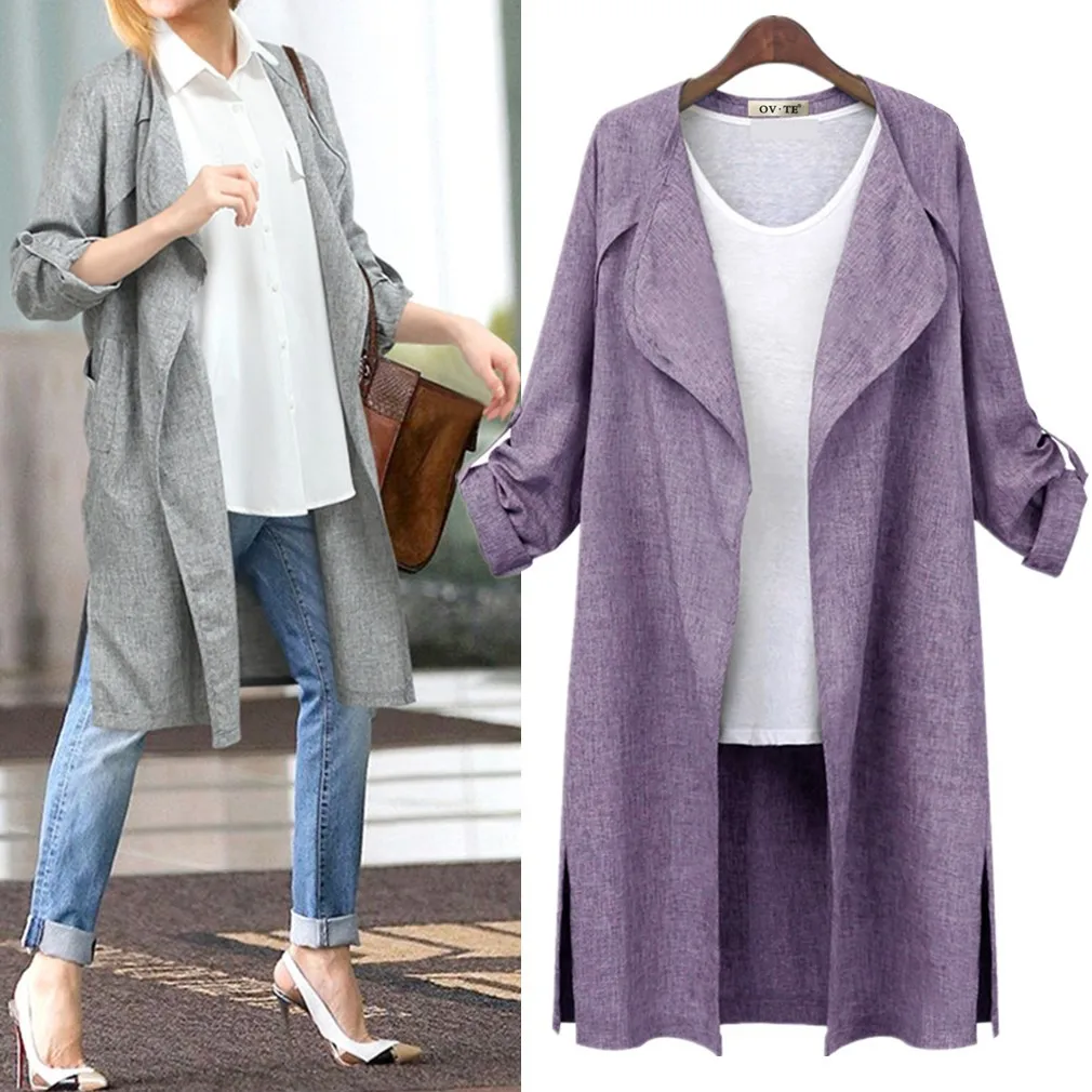 Spring Windbreaker Women's 2022 Autumn Korean popular British Style Open Sttitch Belt Trench Coat Female Jacket
Spring Windbreaker Women's 2022 Autumn Korean popular British Style Open Sttitch Belt Trench Coat Female Jacket