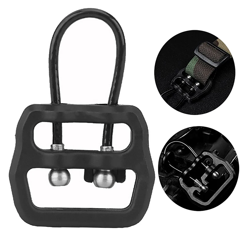 BFG Style Steel Wire Quick Release Buckle Single And Double Point Sling Strap Replacement Buckle
BFG Style Steel Wire Quick Release Buckle Single And Double Point Sling Strap Replacement Buckle