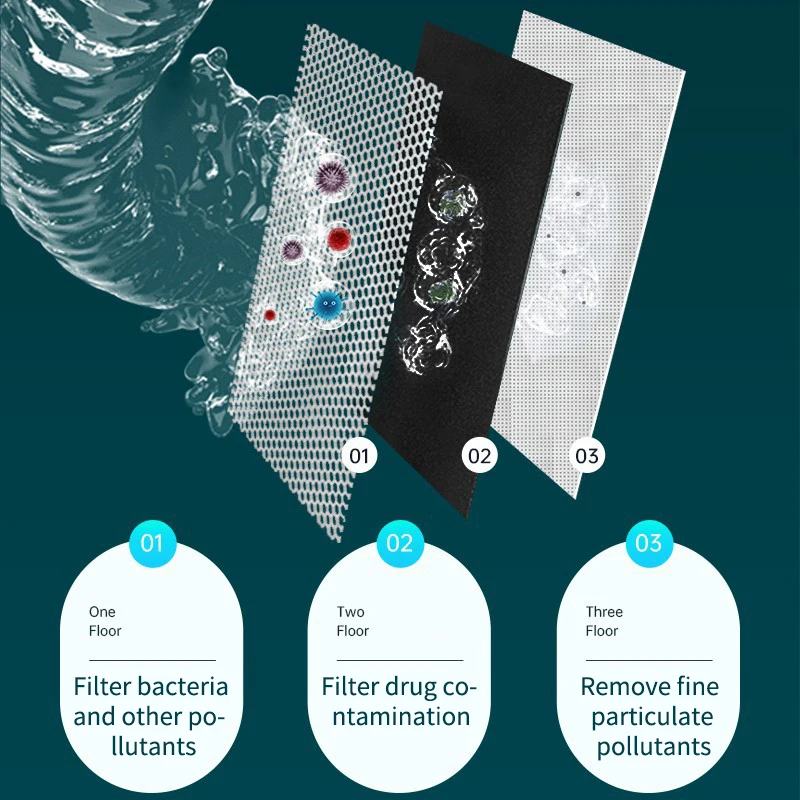 Generic Aquarium Filter Media Bio cotton Activate Carbon High