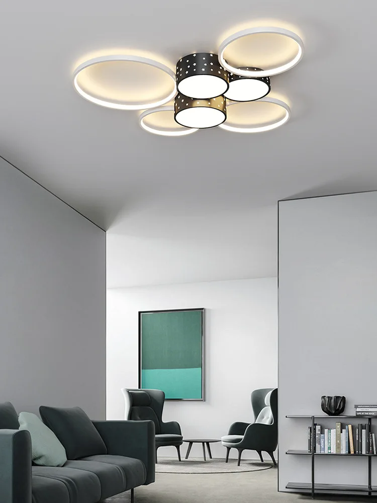 Luxury Ring Ceiling Lamp Living Room Modern Intelligent LED Bedroom Chandelier Beiou Creativity Indoor Decoration Lamps
Luxury Ring Ceiling Lamp Living Room Modern Intelligent LED Bedroom Chandelier Beiou Creativity Indoor Decoration Lamps
