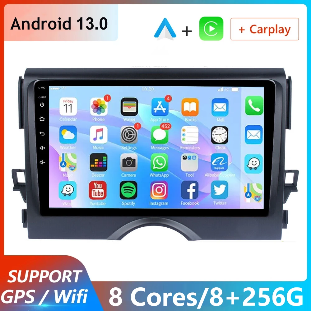4G+64G Android 13 Radio For TOYOTA REIZ Mark X 2009 2010 -2015 Car Multimedia Player Carplay Touch Screen GPS Navigation
4G+64G Android 13 Radio For TOYOTA REIZ Mark X 2009 2010 -2015 Car Multimedia Player Carplay Touch Screen GPS Navigation