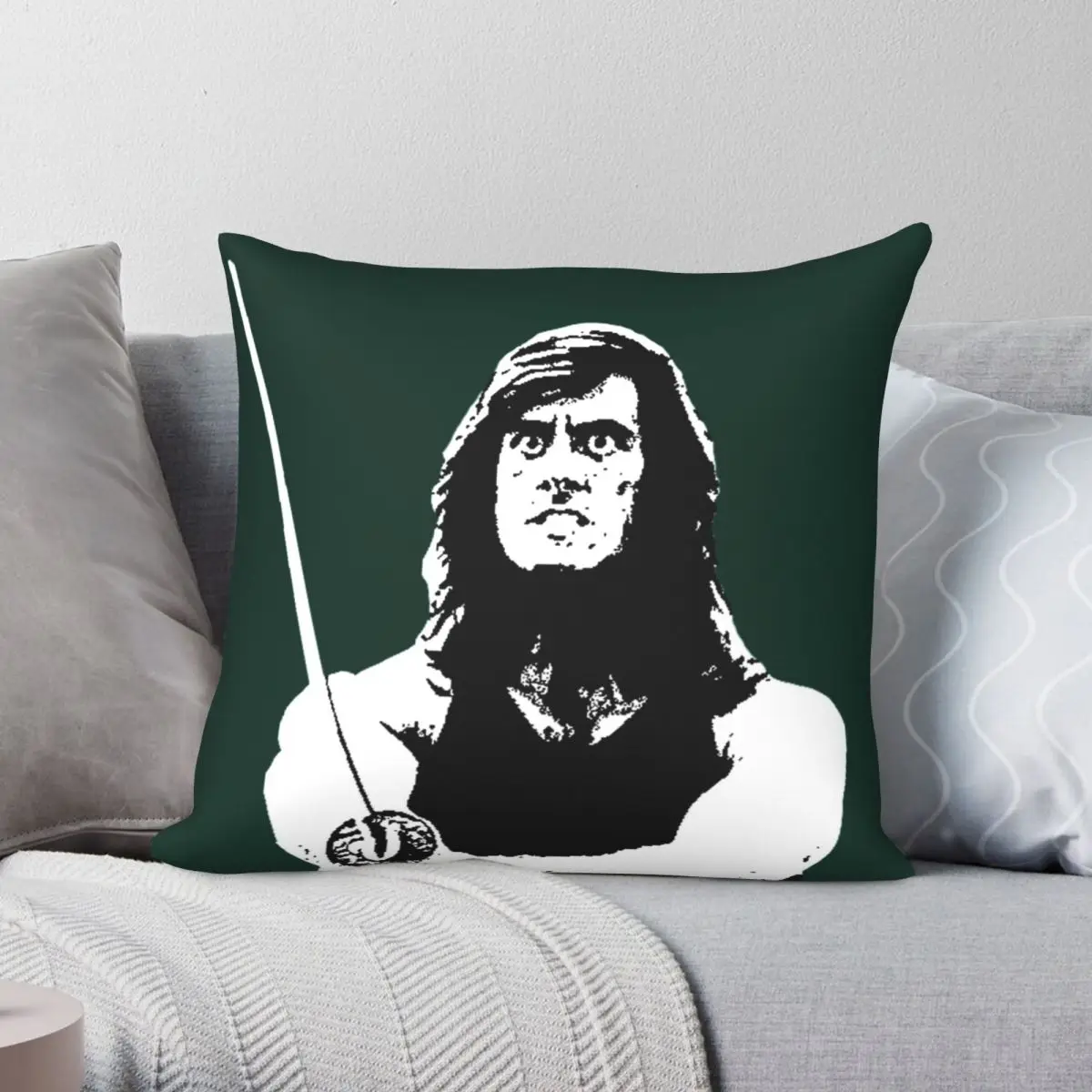 The Samurai Cop Square Pillowcase Polyester Linen Velvet Creative Zip Decor Sofa Seater Cushion Case 45x45
The Samurai Cop Square Pillowcase Polyester Linen Velvet Creative Zip Decor Sofa Seater Cushion Case 45x45