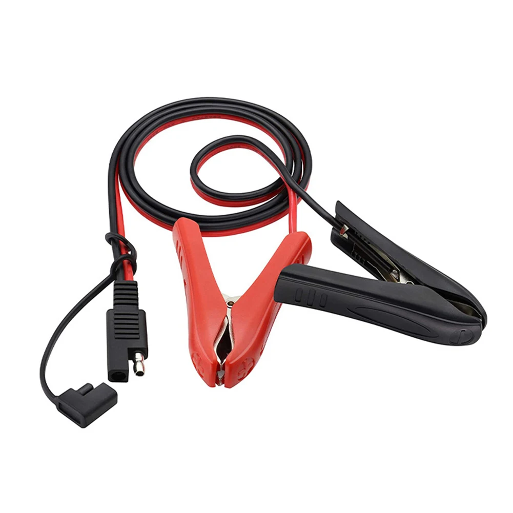 1pc SAE To Alligator Clip Cable For Vehicles Solar Charging 1m Cable 14AWG Wire Diameter Power Tools Replacement Accessories
1pc SAE To Alligator Clip Cable For Vehicles Solar Charging 1m Cable 14AWG Wire Diameter Power Tools Replacement Accessories