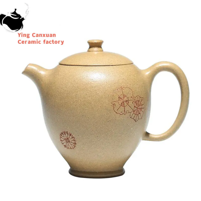 

130ml Yixing Purple Clay Teapots Famous Handmade Tea Pot Raw Ore Section Mud Kettle Chinese High-end Zisha Tea Set Collection