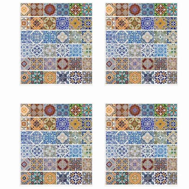 24X Peel And Stick Tile Backsplash Stair Riser Decals DIY Tile Decals Mexican Traditional Talavera Waterproof
24X Peel And Stick Tile Backsplash Stair Riser Decals DIY Tile Decals Mexican Traditional Talavera Waterproof