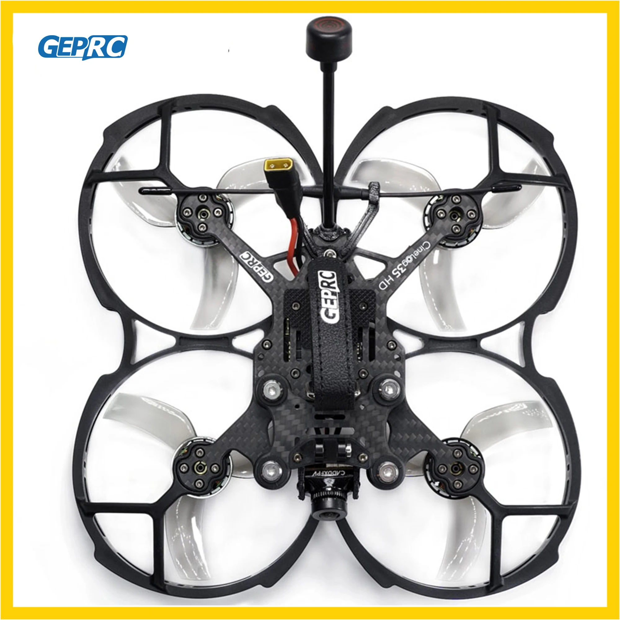 GEPRC CineLog35 HD with Vista Runcam Link Wasp System 4S/6S Cinewhoop For RC FPV Quadcopter RC Helicopter
GEPRC CineLog35 HD with Vista Runcam Link Wasp System 4S/6S Cinewhoop For RC FPV Quadcopter RC Helicopter