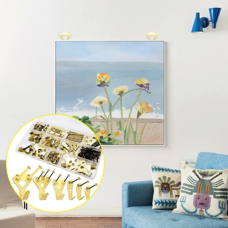 German Picture Hook Secure Wall Mounting Simple Picture Hangings Set Art and Photos Showcases Holder Hook
German Picture Hook Secure Wall Mounting Simple Picture Hangings Set Art and Photos Showcases Holder Hook