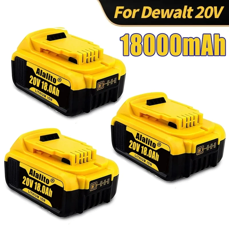 Genuine 18V/20 Volt MAX 18.0Ah DCB200 Replacement Li-ion Battery for DeWalt DCB205 DCB201 DCB203 Power Tool Batteries
Genuine 18V/20 Volt MAX 18.0Ah DCB200 Replacement Li-ion Battery for DeWalt DCB205 DCB201 DCB203 Power Tool Batteries