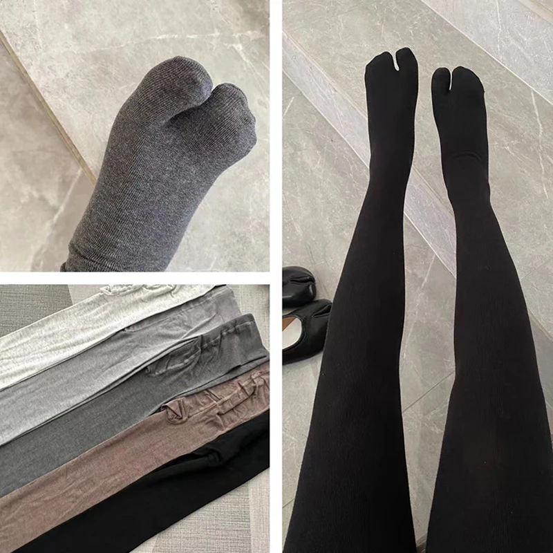 Fashion Autumn Winter Stockings Sexy Women's Split Toe Socks Versatile Knit Retro Tight Japanese Korean Pantyhose Warm Stockings 
Fashion Autumn Winter Stockings Sexy Women's Split Toe Socks Versatile Knit Retro Tight Japanese Korean Pantyhose Warm Stockings