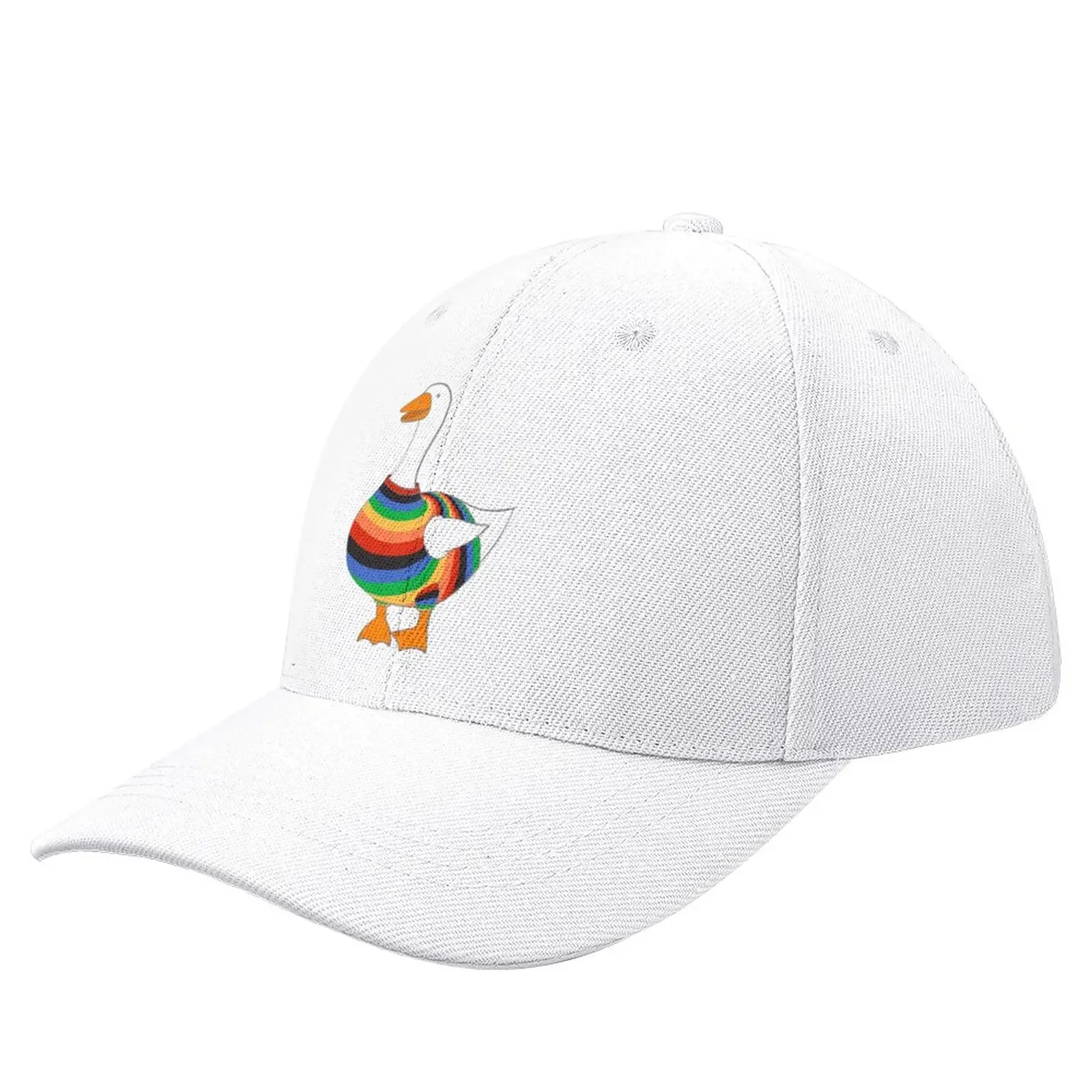 

An-Goose - Stripy Goose Baseball Cap Golf Hat Sunhat Mountaineering fashion Caps Male Women'S