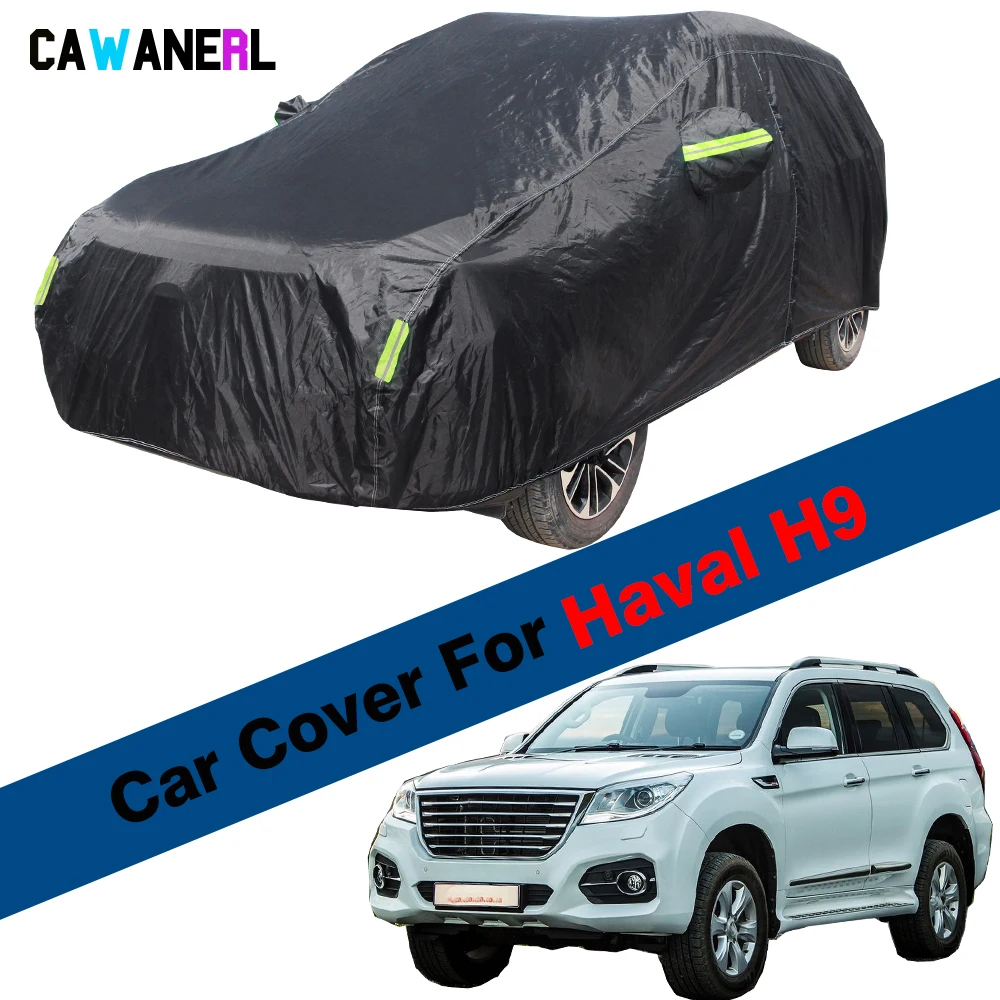 Водонепроницаемый чехол для автомобиля для внедорожника Great Wall Haval H9, уличный летний солнцезащитный козырек с защитой от УФ-лучей, зимний чехол для защиты от снега, дождя и ветра
Водонепроницаемый чехол для автомобиля для внедорожника Great Wall Haval H9, уличный летний солнцезащитный козырек с защитой от УФ-лучей, зимний чехол для защиты от снега, дождя и ветра