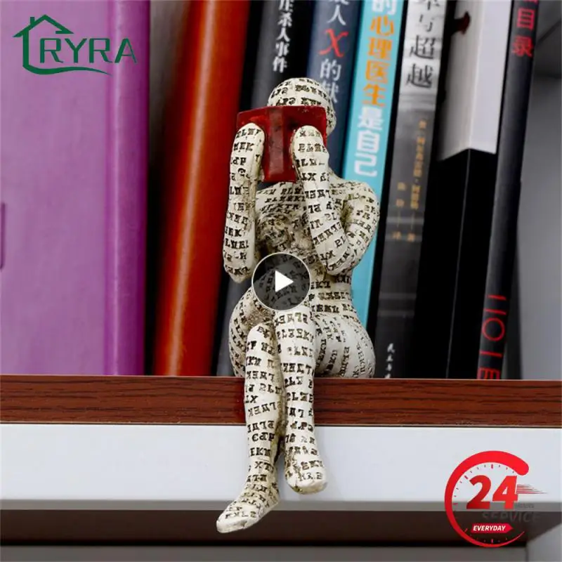 Статуя из смолы для чтения женщины, украшение для стола, украшение для дома, гостиной, спальни, простая скульптура, декор для стола и офиса 
Статуя из смолы для чтения женщины, украшение для стола, украшение для дома, гостиной, спальни, простая скульптура, декор для стола и офиса