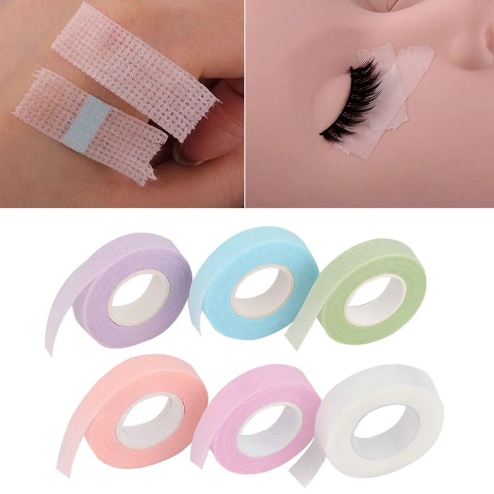 Eyelash Extension Medical Non-woven PE Tape Breathable Patches under Eye Pads Eyelash Extensions Tape Cutters Makeup Tool
Eyelash Extension Medical Non-woven PE Tape Breathable Patches under Eye Pads Eyelash Extensions Tape Cutters Makeup Tool