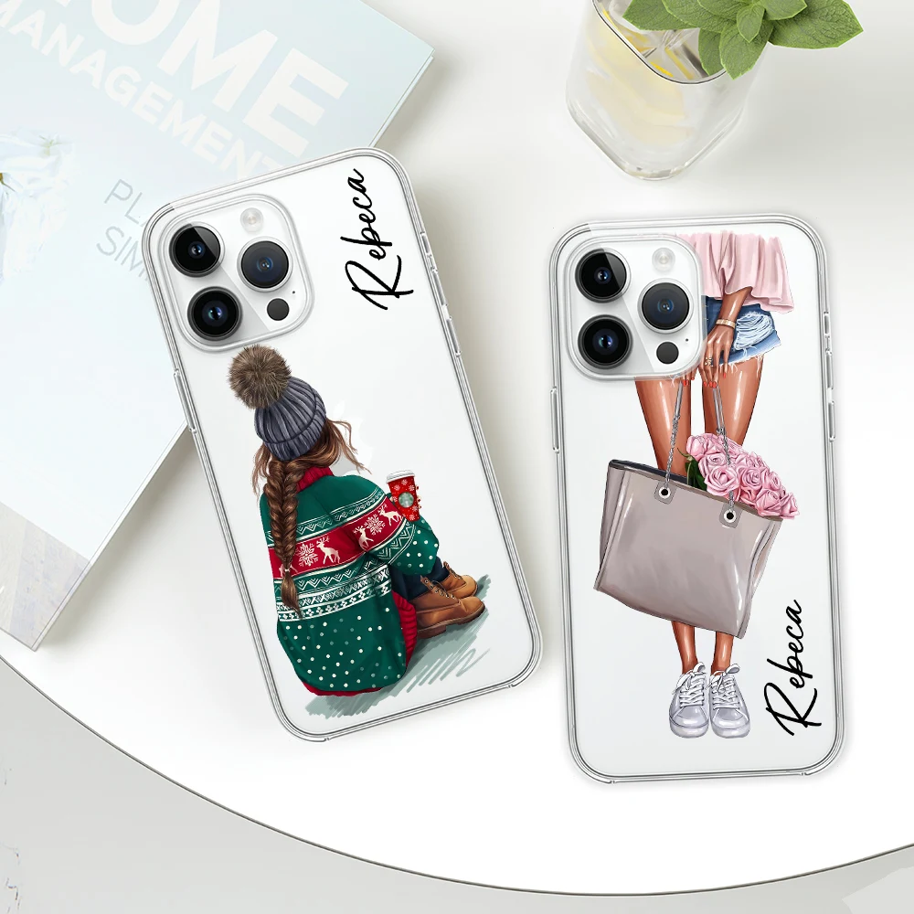 Personalised Customization Name DIY Transparent Phone Case for iPhone 14 13 12 11 Pro Max X XS XR 7 8 Plus Women Luxury Cover
Personalised Customization Name DIY Transparent Phone Case for iPhone 14 13 12 11 Pro Max X XS XR 7 8 Plus Women Luxury Cover