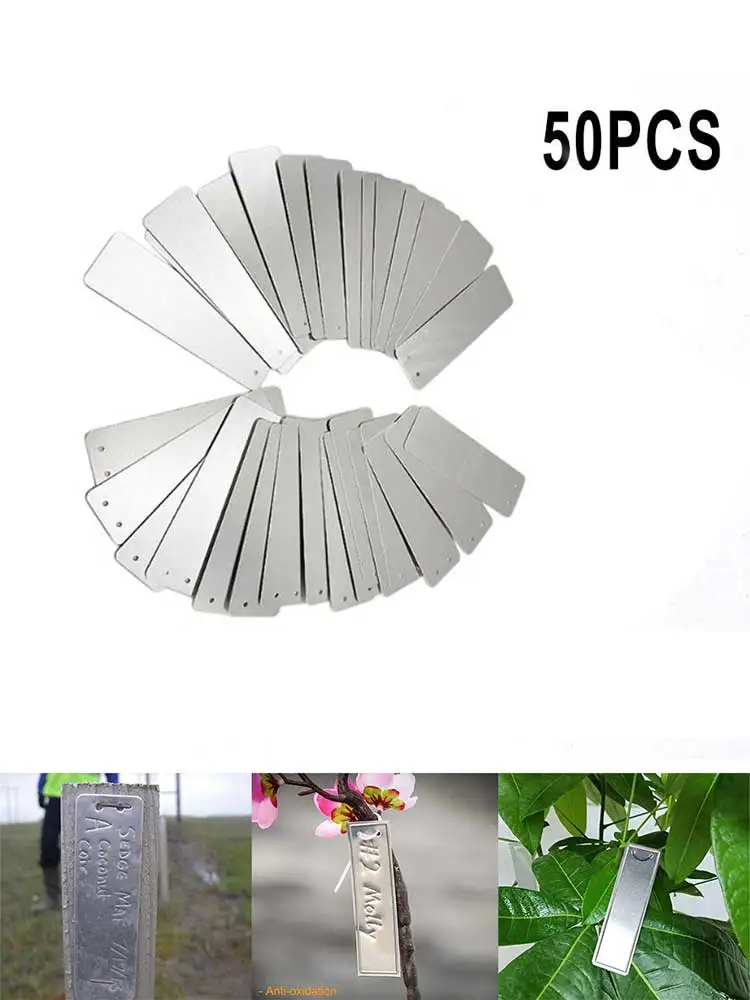 50 Pcs Plant Labels Planting Tools Tree ID Tags UV Resistant Waterproof Double Sided Durable For Garden Durable
50 Pcs Plant Labels Planting Tools Tree ID Tags UV Resistant Waterproof Double Sided Durable For Garden Durable