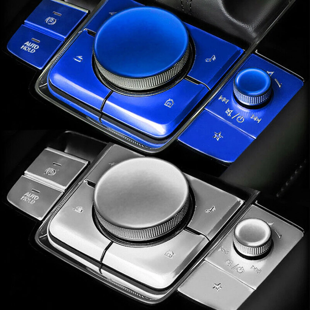 10x Car Console Multimedia Button Cover Decoration Trim Aluminum Alloy For Mazda 3 CX30 2019-2021 For Air Conditioning Mouldings
10x Car Console Multimedia Button Cover Decoration Trim Aluminum Alloy For Mazda 3 CX30 2019-2021 For Air Conditioning Mouldings