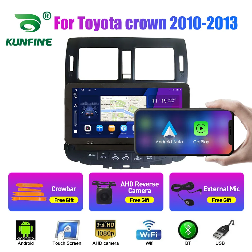 Автомобильный радиоприемник 10,33 дюйма для Toyota crown 2010-2013 2Din Android Восьмиядерный автомобильный стерео DVD GPS навигатор плеер QLED экран Carplay
Автомобильный радиоприемник 10,33 дюйма для Toyota crown 2010-2013 2Din Android Восьмиядерный автомобильный стерео DVD GPS навигатор плеер QLED экран Carplay