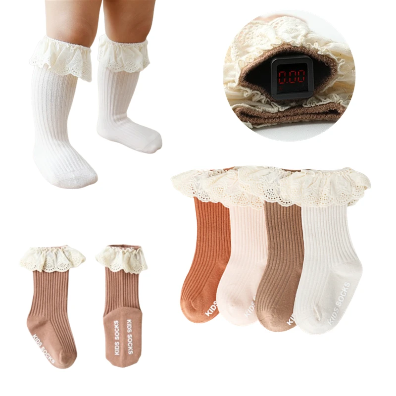 New Baby Lace Socks for 0-3Y Girl Spring Autumn Newborn Kid Knee Socks Infant Toddler Baby Anti Slip Cotton Long Tube Sock Stuff
New Baby Lace Socks for 0-3Y Girl Spring Autumn Newborn Kid Knee Socks Infant Toddler Baby Anti Slip Cotton Long Tube Sock Stuff