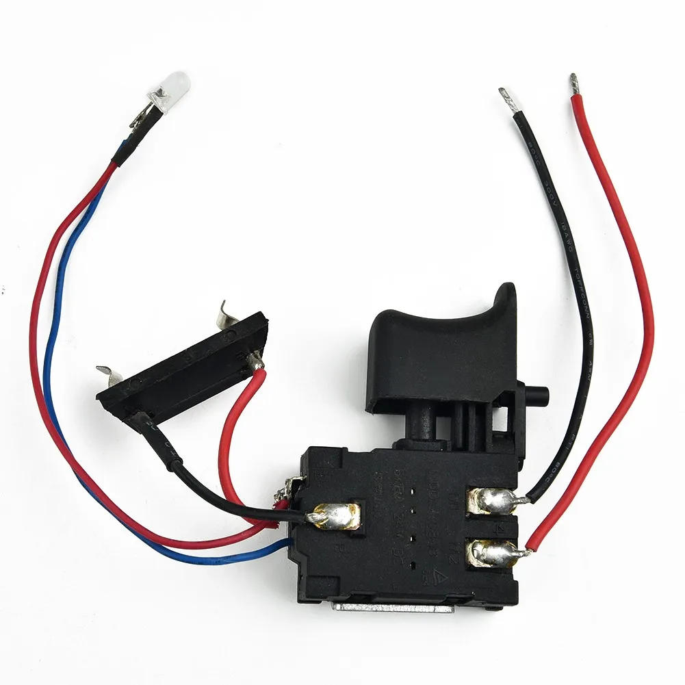DC 7.2-24V Electric Drill Dustproof Speed Control Push Button Trigger Switch Tool Accessories FA2-16/1WEK 16A
DC 7.2-24V Electric Drill Dustproof Speed Control Push Button Trigger Switch Tool Accessories FA2-16/1WEK 16A
