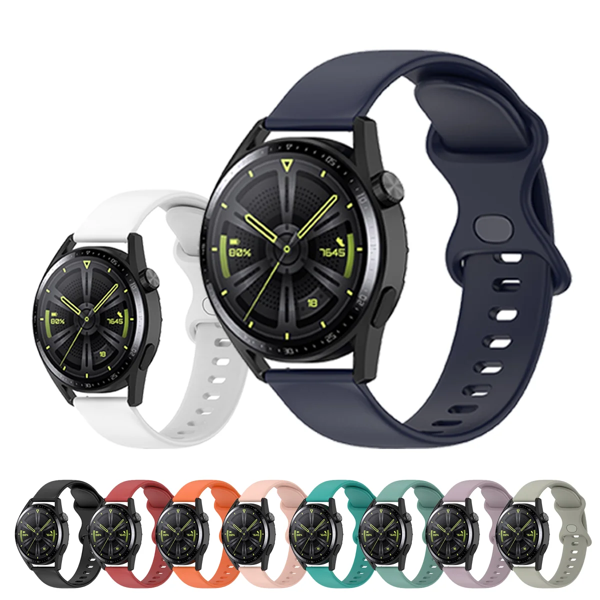 Ремешок силиконовый для Huawei Watch GT 3 3 Pro 46 мм, удобный браслет для наручных часов Honor Magic 2 46 мм
Ремешок силиконовый для Huawei Watch GT 3 3 Pro 46 мм, удобный браслет для наручных часов Honor Magic 2 46 мм