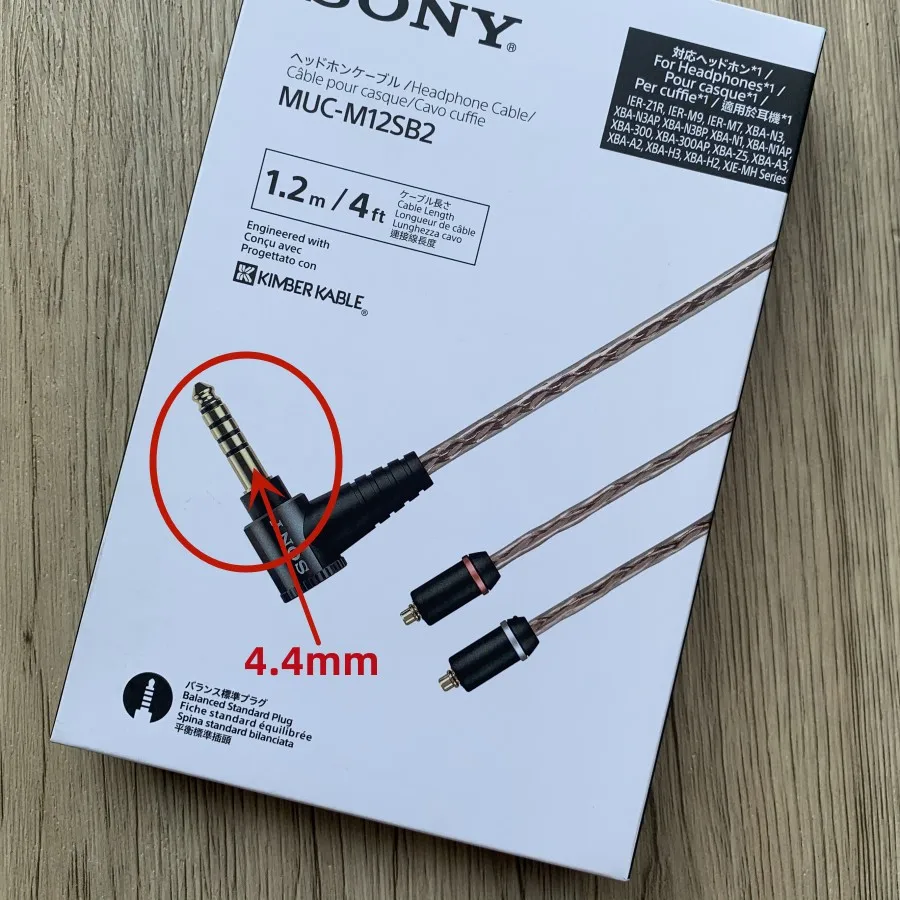 Original Headphone Cable MUC-M12SB2 IEM 4.4 mm Balanced Plug 8 Core Earphone Audio Cable For Andromeda SE846 XBA Series MMCX
Original Headphone Cable MUC-M12SB2 IEM 4.4 mm Balanced Plug 8 Core Earphone Audio Cable For Andromeda SE846 XBA Series MMCX