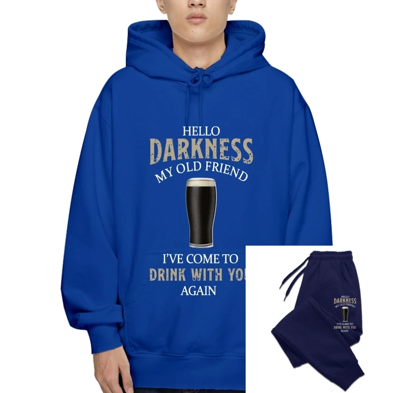 Мужская толстовка с капюшоном Guiness, толстовка с капюшоном с надписью «Hello Dark My Old Friend», пиво, алкоголь, барбекю, толстовки для молодежи, для среднего возраста
Мужская толстовка с капюшоном Guiness, толстовка с капюшоном с надписью «Hello Dark My Old Friend», пиво, алкоголь, барбекю, толстовки для молодежи, для среднего возраста