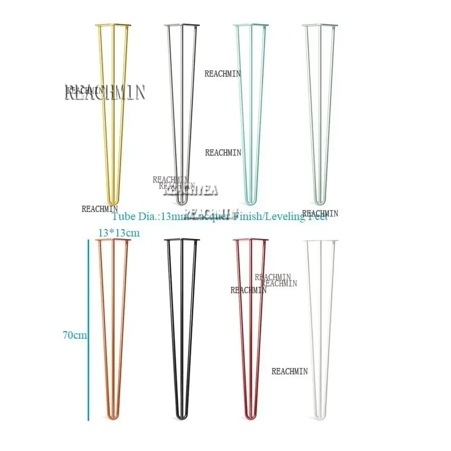 4Pcs H70cm Steel Pipe Hairpin Leg with Leveling Feet Table Desk Coffee Bar Black White Gold Silver Green Blue Lacquer
4Pcs H70cm Steel Pipe Hairpin Leg with Leveling Feet Table Desk Coffee Bar Black White Gold Silver Green Blue Lacquer