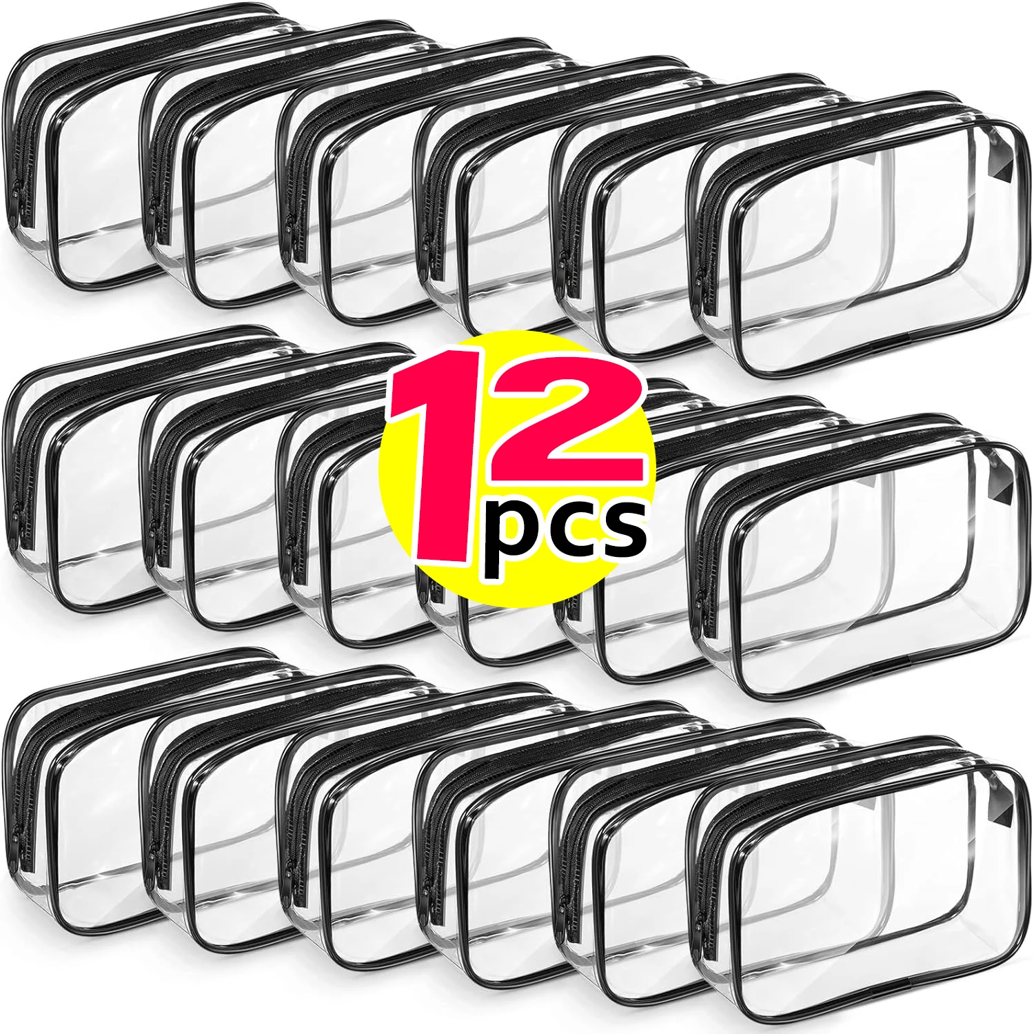 Simple Transparent Cosmetic Bag PVC Waterproof Clear Makeup Storage Case Travel Make Up Organizer Pouch Bath Toiletry Wash Bag
Simple Transparent Cosmetic Bag PVC Waterproof Clear Makeup Storage Case Travel Make Up Organizer Pouch Bath Toiletry Wash Bag