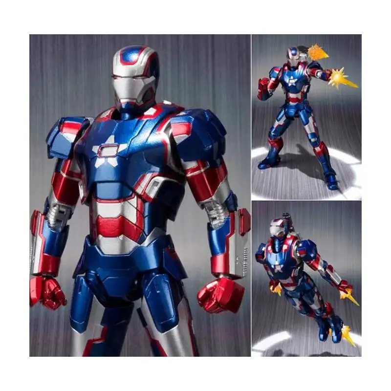 Original Bandai S.H. Figuarts Iron Patriot Iron Man 3 In Stock Anime Action Collection Figures Model Toys
Original Bandai S.H. Figuarts Iron Patriot Iron Man 3 In Stock Anime Action Collection Figures Model Toys