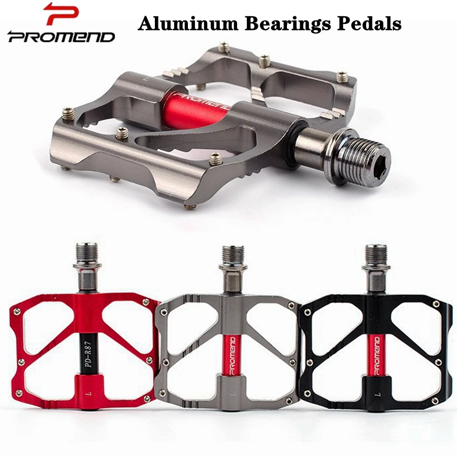 PROMEND MTB/Road Bike Carbon Fiber Pedals 16 pin Anti-slip CNC aluminum Ultralight MTB Bicycle Big Foot 3 Bearings Pedal
PROMEND MTB/Road Bike Carbon Fiber Pedals 16 pin Anti-slip CNC aluminum Ultralight MTB Bicycle Big Foot 3 Bearings Pedal