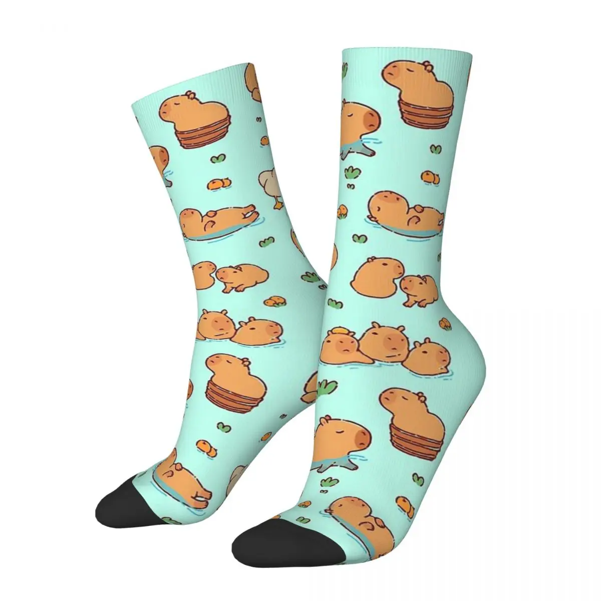 Cute Capybara Art, Illustration Seamless Pattern Capybara Unisex Winter Socks Hip Hop Happy Socks street style Crazy Sock
Cute Capybara Art, Illustration Seamless Pattern Capybara Unisex Winter Socks Hip Hop Happy Socks street style Crazy Sock